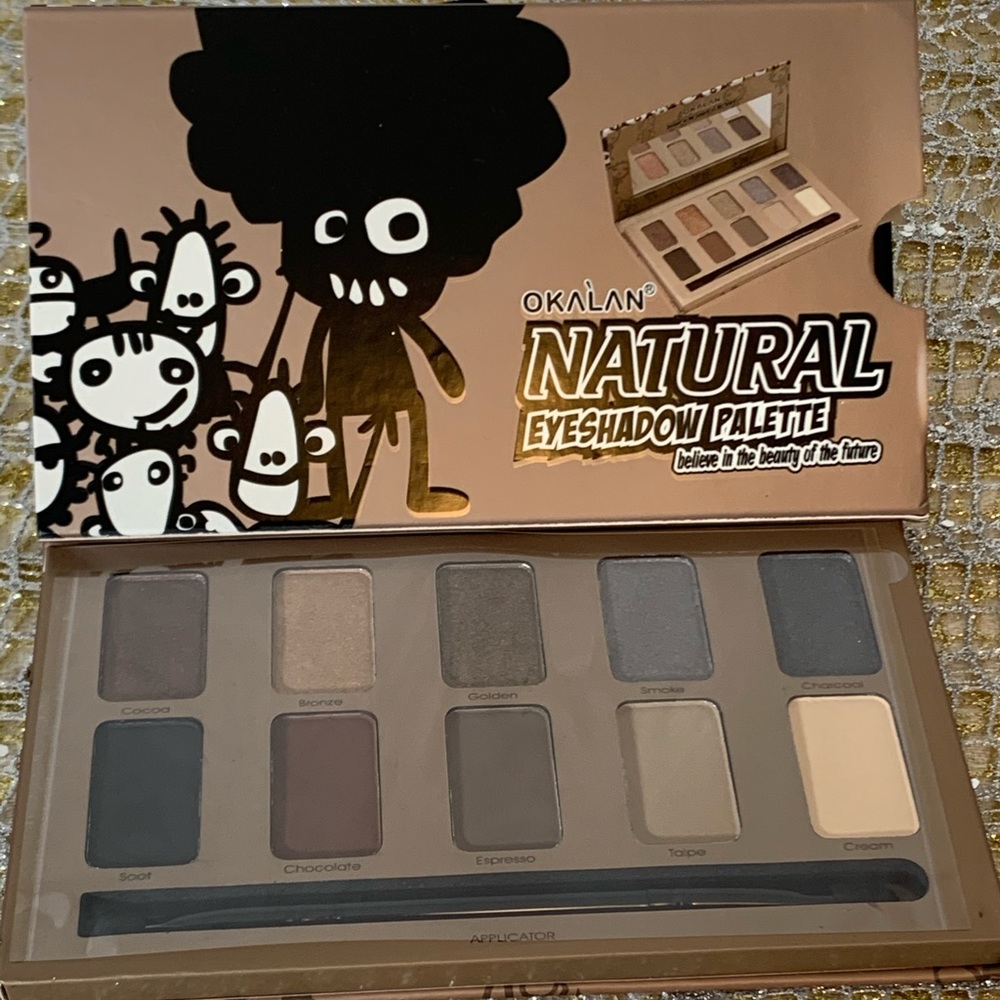 Natural eyeshadow palette